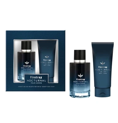 Firetrap Nocturnal Cologne Gift Set 50ml EDT & 150ml Body Wash – Gift pack