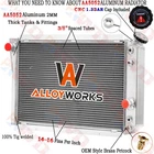 3 Row Aluminum Radiator For 1982-02 Chevy S10 Blazer Corvette 2.5L 2.8L 4.3L AT