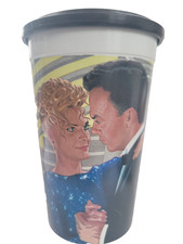 1992 Vintage McDonald's BATMAN RETURNS Plastic Cups - Batman and Catwoman New