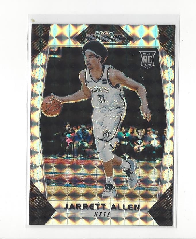 2017-18 Panini Prizm Mosaic #67 Jarrett Allen RC Rookie Nets Cavaliers