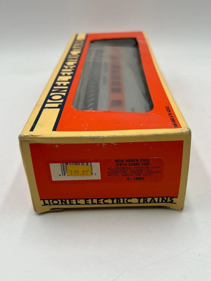 Vintage Lionel O Gauge New Haven Full Vista Dome Car #6-16084 New in Box 1995 - Image 3 of 4