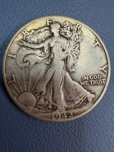 1942 XF Walking Liberty Half Dollar