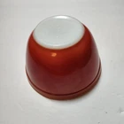 Pyrex Mixing Bowl Flameglo In Ombre Orange #401  1 1/2 Pint