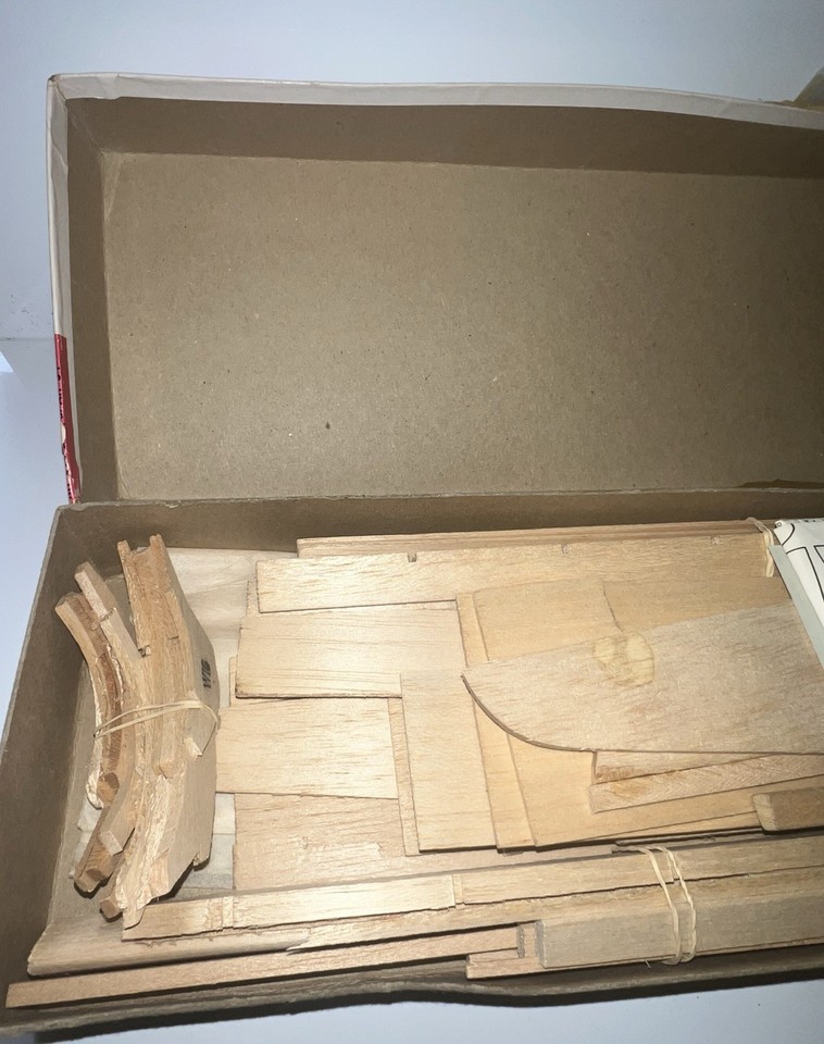 Control Line Biplane Kit VTG Sterling Models Flying Fool Control Line Biplane Kit S-12 34