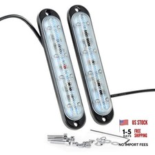 Universal 2 Pack 10w Led Mini Light Bar Bumper Drl Fog 2pcs 10-led Light Bar