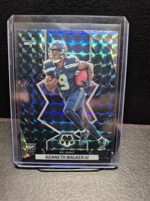 2022 Mosaic Rookie Genesis Kenneth Walker III Debut Rookie #284 Seahawks 