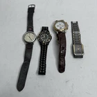 Untested Vintage Watches Helbros Swiss Army Sportsman Seiko Lot of 4 Quartz