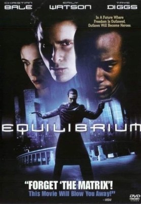 Equilibrium DVD christian bale emily watson taye diggs Digs THE MOVIE #0180