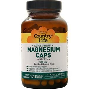 Country Life Target-Mins - Magnesium Caps with Silica 120 vcaps 4390₽