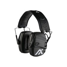 AXIL TRACKR-B Electronic Hearing Protection Earmuffs 25dB NRR Black