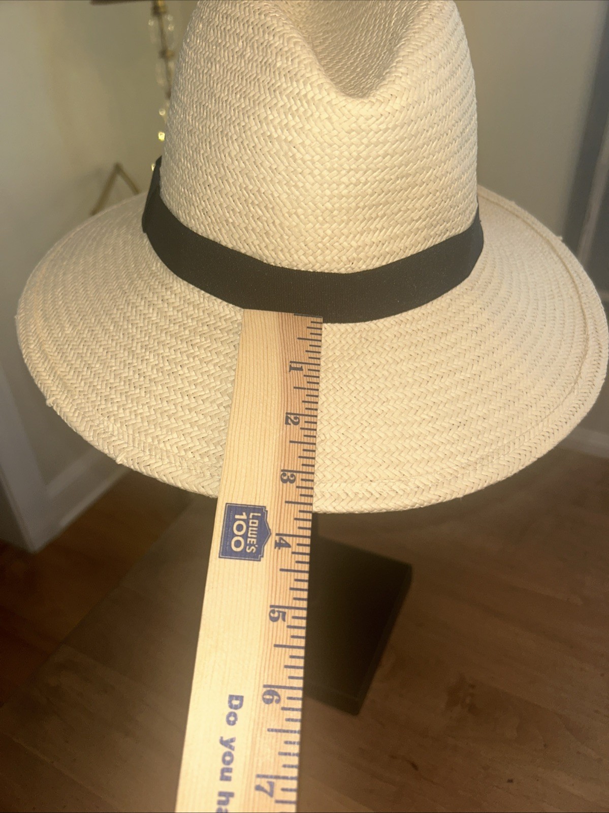 RAFFIA HAT “FEDORA” MINT!!! - image 10