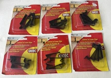 NEW 6 Packs of Hillman OOK Canvas to Frame Clips 4 Clips per Pack 53900