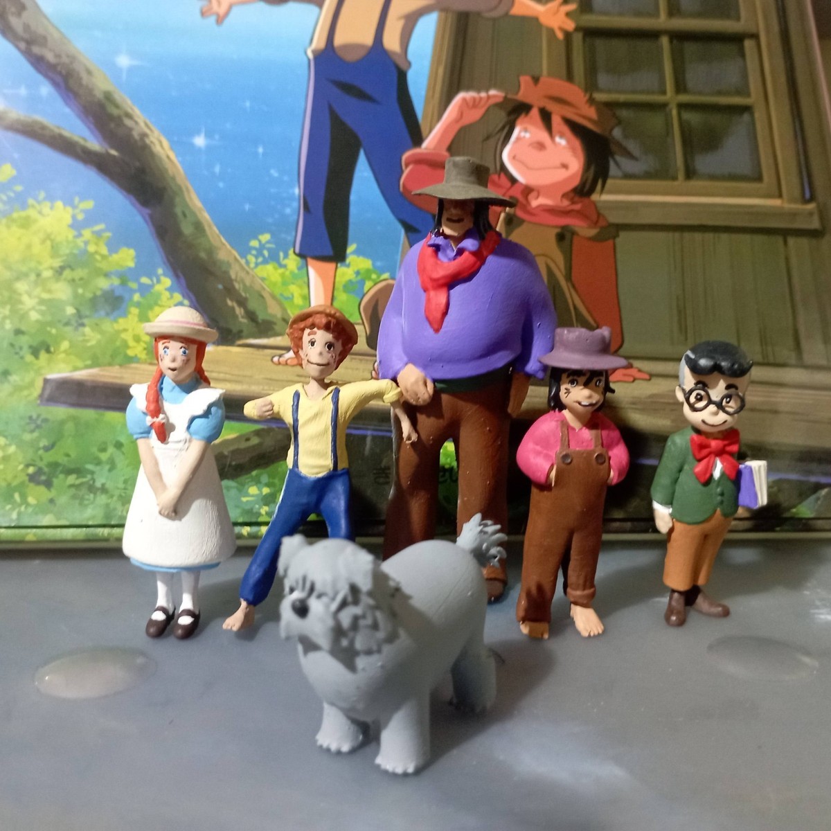 Tom Sawyer x 6 figures collection 1/20 scale 3D model figure for