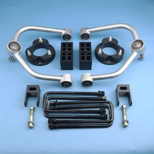 For Titan 2004-2020 4WD Leveling Lift Kit Front 3" Rear 2.5"+Control Arm+Shock