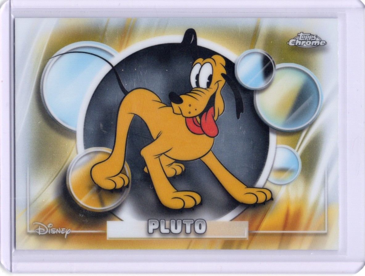 2026 Topps Chrome Disney #53 Pluto
