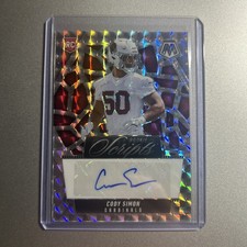 2025 Mosaic Rookie Scripts Cody Simon Auto RC #RS-CSN | Arizona Cardinals