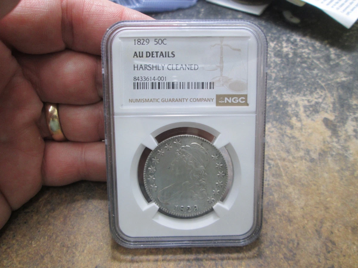 1829 Year Silver US Early Half Dollar Coins (1794-1839) for sale