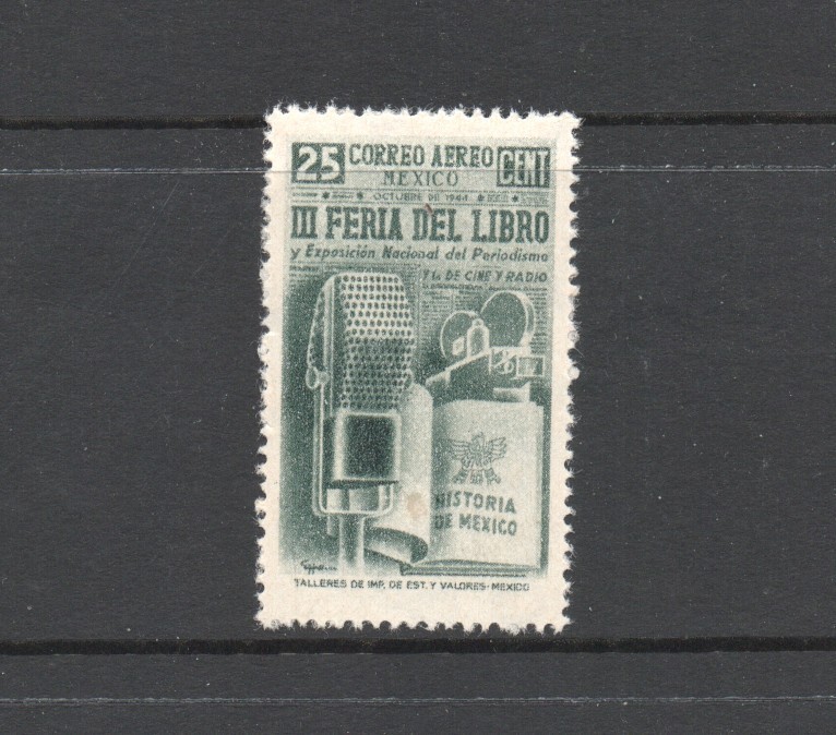 T4133  Mexico  1944    Book Fair   1v.   MNH