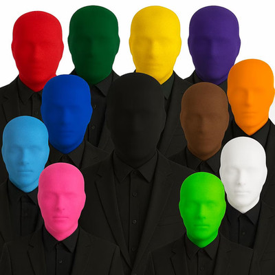 Donda-Inspired Mesh Full-Face Zentai Mask Multiple Colors available