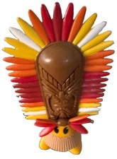 UB Funkeys - Pineapple King - from Funkiki Island Adventure Pack - Radica