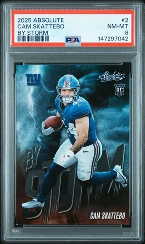 2025 Panini Absolute Cam Skattebo Base (RAW)