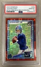 2025 Panini Donruss Jaxson Dart #400 Optic Preview Red Pandora Rookie PSA 10