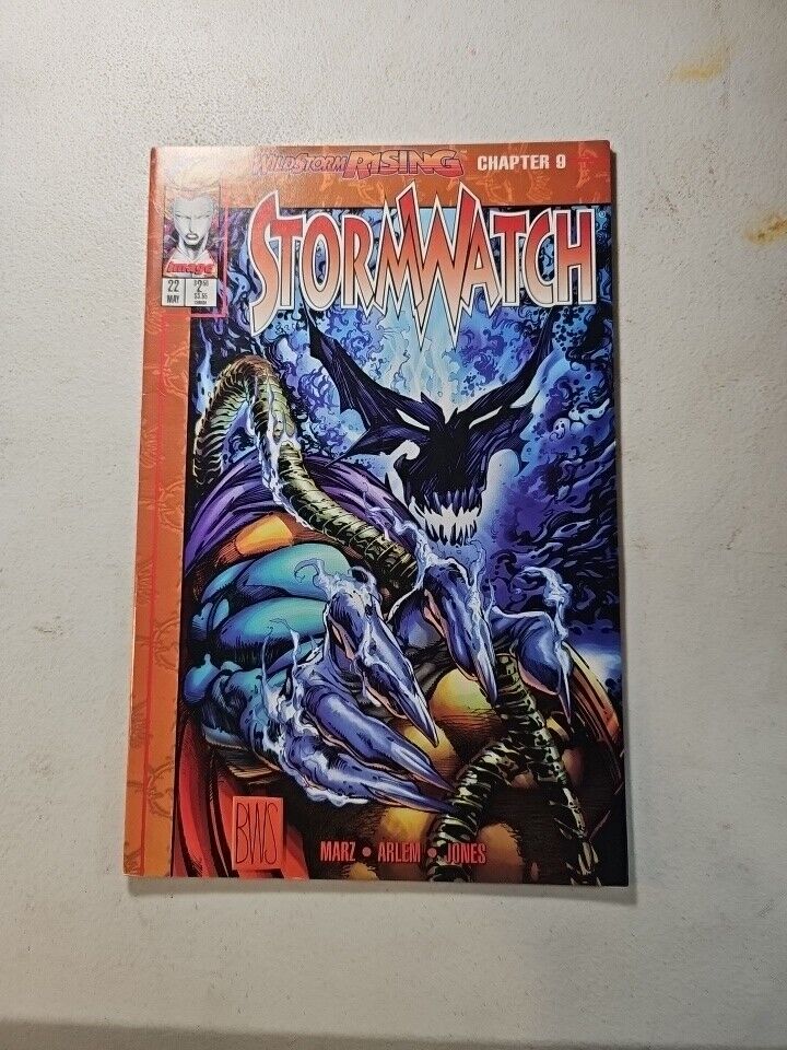 Stormwatch #22 Image Ron Marz Wildstorm Rising 9 Bagged And Boarded