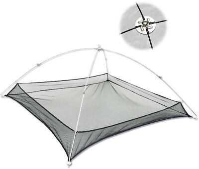 Zebco Köderfischsenke mit Fluchtschutz 100cm, Senknetz, Senke für Köderfische