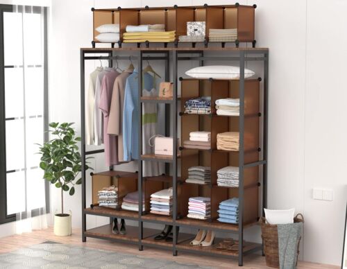 Stylish 16-Cube Organizer with Sturdy Metal Frame - Easy Assembly Included - Picture 6 of 9