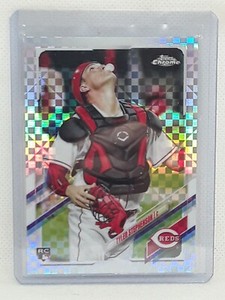 Tyler Stephenson 2021 Topps Chrome Baseball X-Fractor #111 RC - Cincinnati Reds