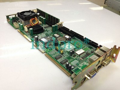 Industrial computer motherboard PCA-6180 REV.B1 with CPU   fan PCA-6180E #D7