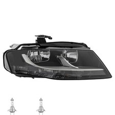 Scheinwerfer rechts für Audi A4 8K2 B8 11.07- H7/H7 mit Motor inkl. OSRAM