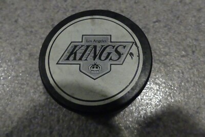 Vintage 1990s LA Kings NHL Puck