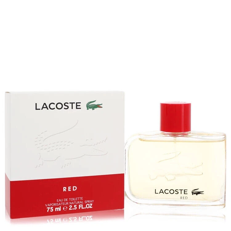 Lacoste red top in play