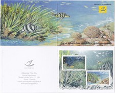 Albania 2012 CARNET Souvenir Booklet MNH Mi 3419/20 Marine Life and Plants