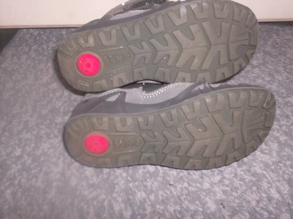 Primigi Toddler Girls Sz 28 U.S. 11 Winter Boots Gray - Image 3 of 3