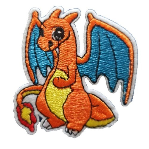 Pokemon Iron On Patch Embroidered Sew on Iron On Transfer Fancy Dress Pokemon Go - Picture 27 of 41