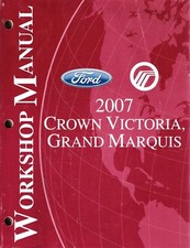 2007 Ford Crown Victoria Grand Marquis Factory Service Repair Manual USED 19107