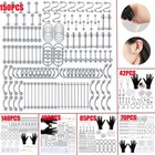 42-150 Professional Body Piercing Tool Kit Ear Lip Tongue Nose Navel Nipple Ring