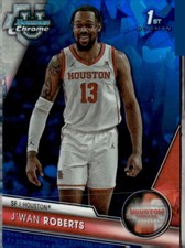 J'Wan Roberts 2023-24 Bowman University Chrome Sapphire #31 Houston Cougars 1st
