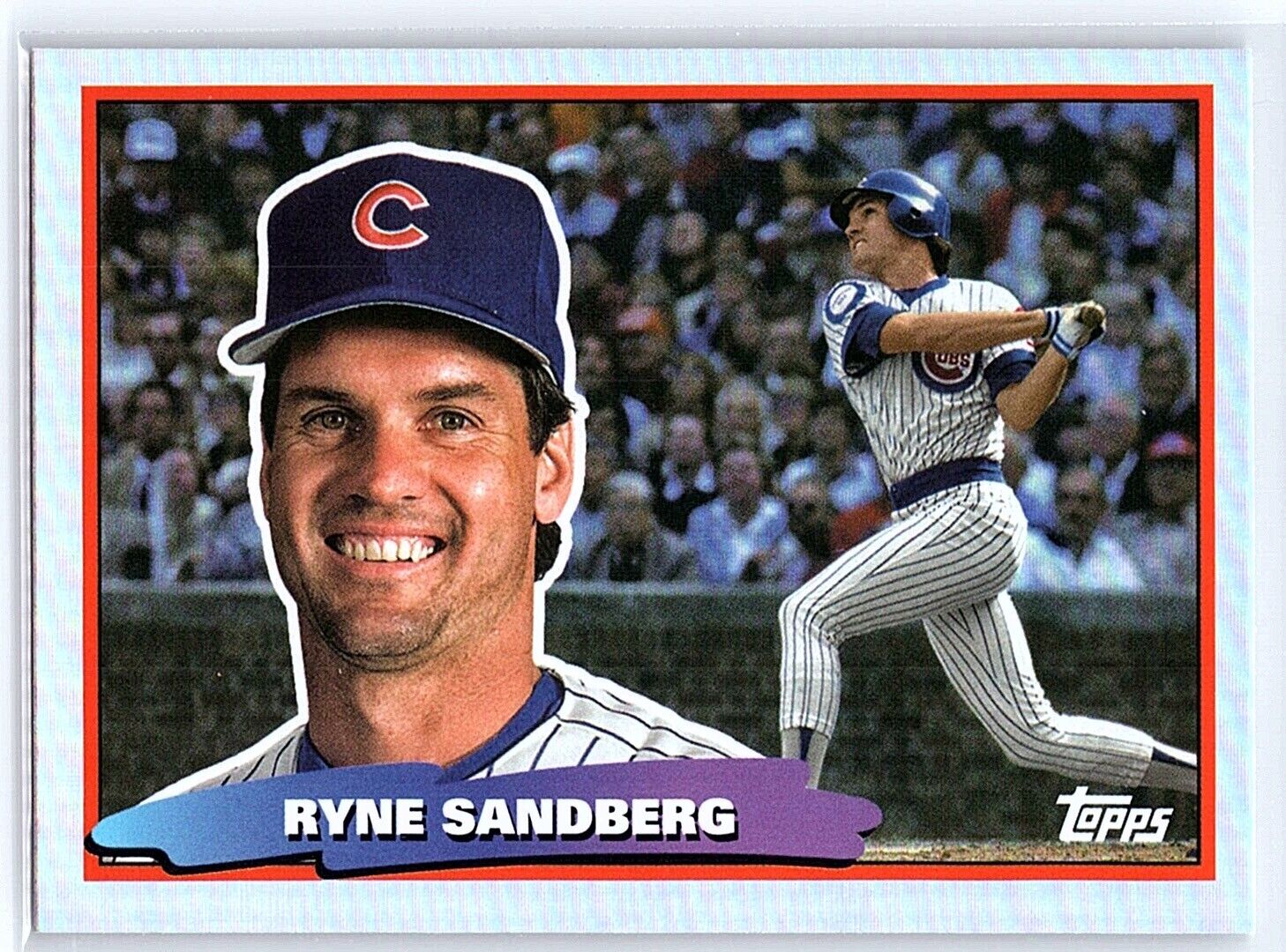 2022 Topps Archives Ryne Sandberg Big Foil #88BF-41 Chicago Cubs