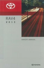 2013 Toyota Rav4 Owners Manual User Guide Reference Operator Book Fuses Fluids