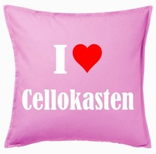 I Love Cellokasten Kissenbezug Pink Ich Liebe Cellokasten 192154