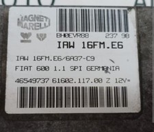 Eprom Chip per centralina fiat 600 Seicento sporting 