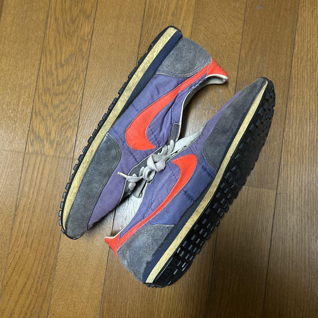 Nike Waffle Trainer II Blue x Red US12 Made in Taiwan 70s Vintage 