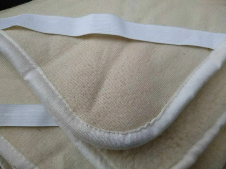 Top Merino Wolle Bettbezug Matratzenschoner Topper 100% Schurwolle Viele Grössen - Bild 3 von 4