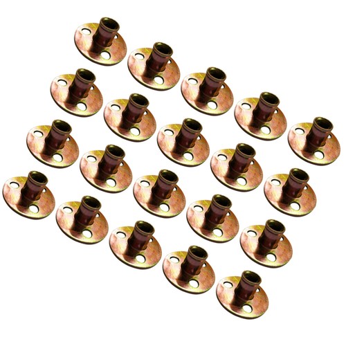 20Pc Nuts M8 Tee Nuts Sliding T Nuts Stainless Steel T Nuts Brad Hole Tee Nut - Picture 5 of 11