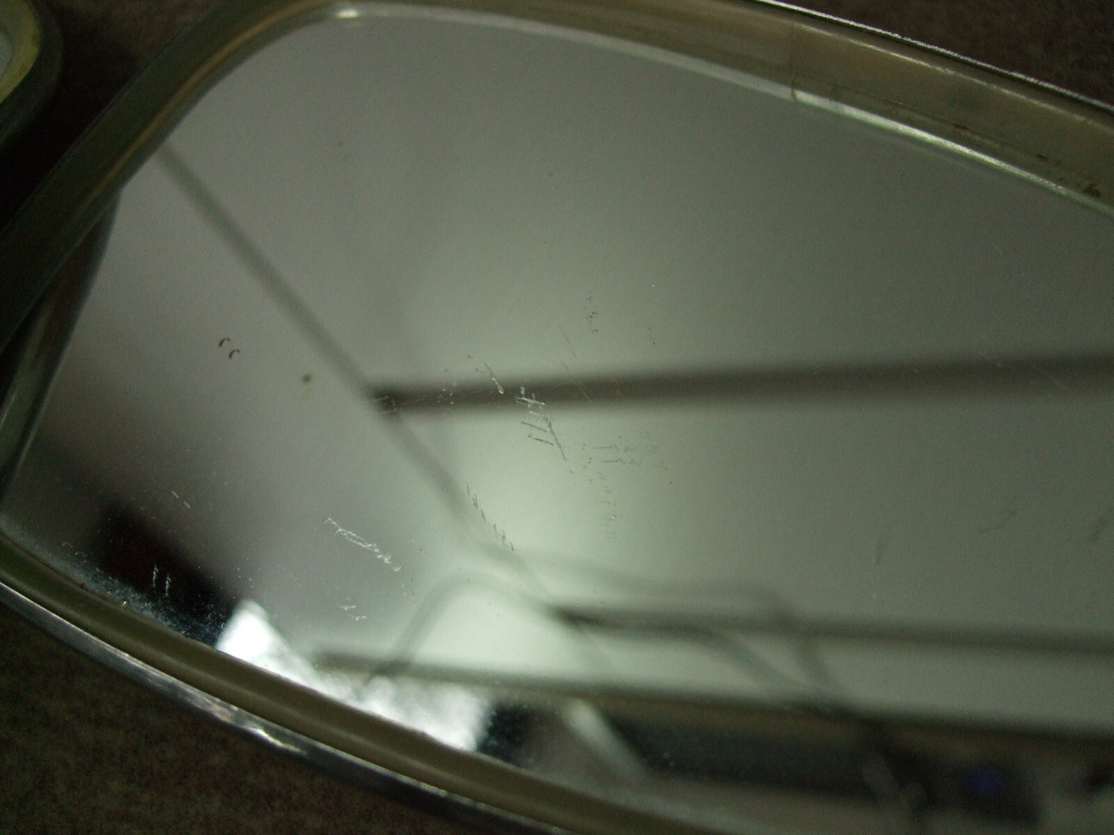 PAIR VINTAGE Desmo Wing Mirrors 890276 CLASSIC fixed front wing mount