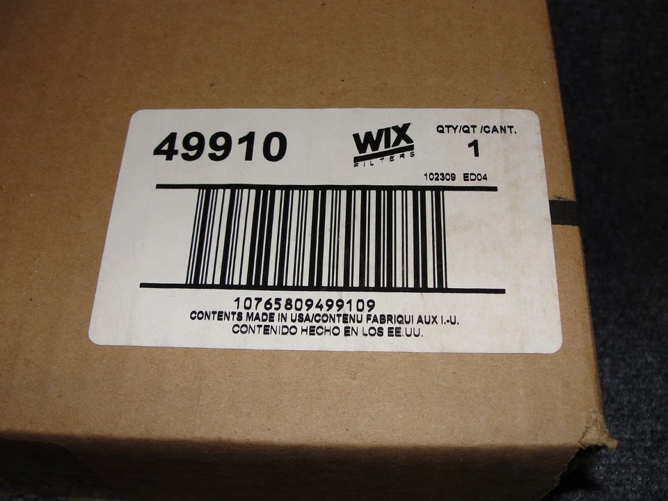 Filtro de aire WIX 49910 para camiones Freightliner serie M2 y autobuses Thomas Foto 3 de 3