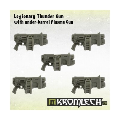 5x Legionary Thunder Gun with under-barrel Plasma Gun Kromlech Bitz KRCB136